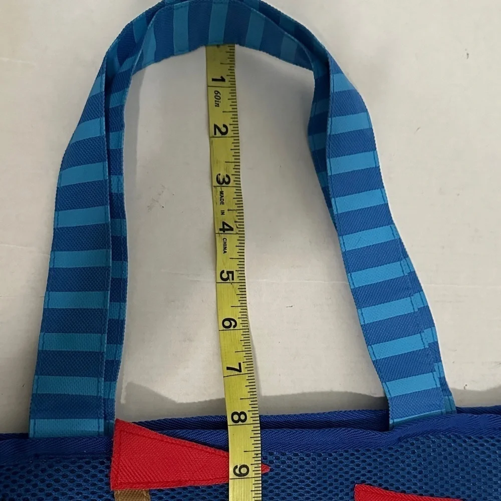 Stephen Joseph Pirate Ship Kids Tote Bag - Blue